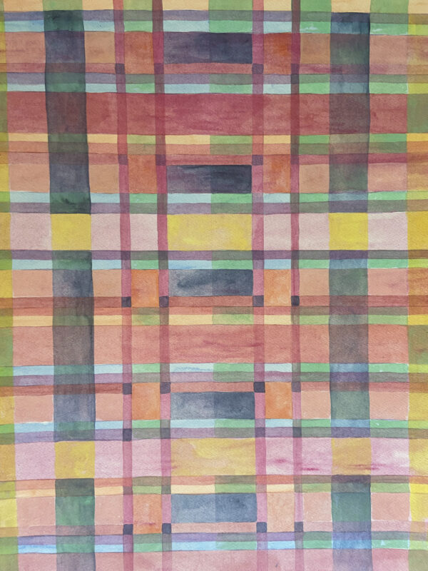 Tartan painting 2 - Image 2